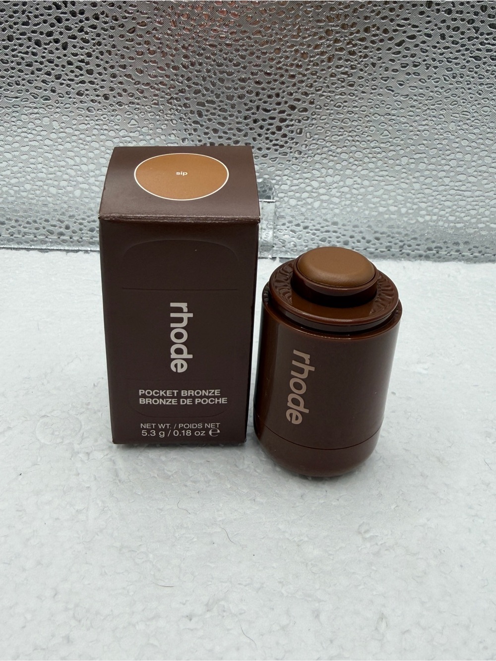 RHODE Pocket Bronze Cream Bronzer — Warm Brown